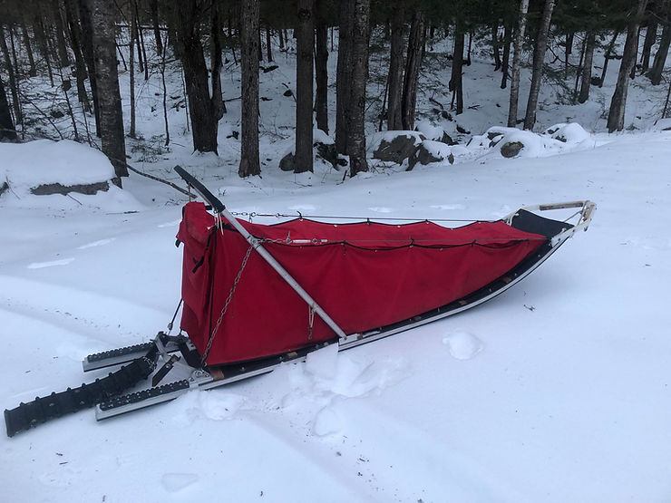 The loaded sled, The Cynthia