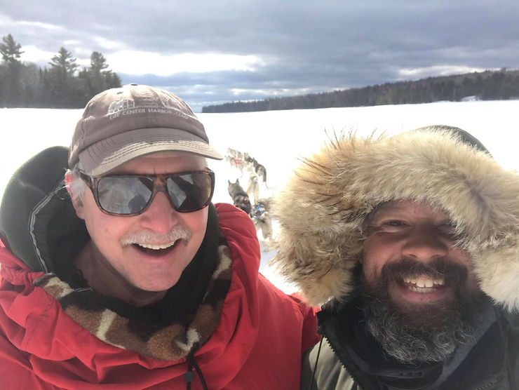 Meeting Don Hibbs on the trail