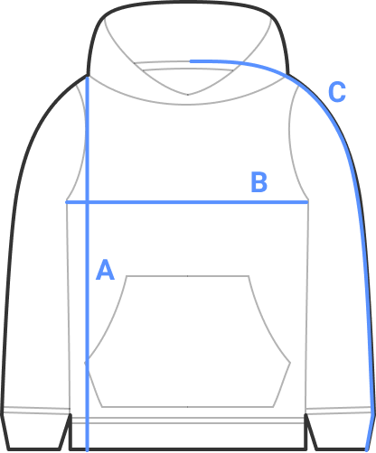 hoodie size